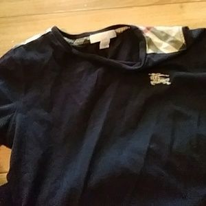 Burberry shirt for kids 6yrs navy blue